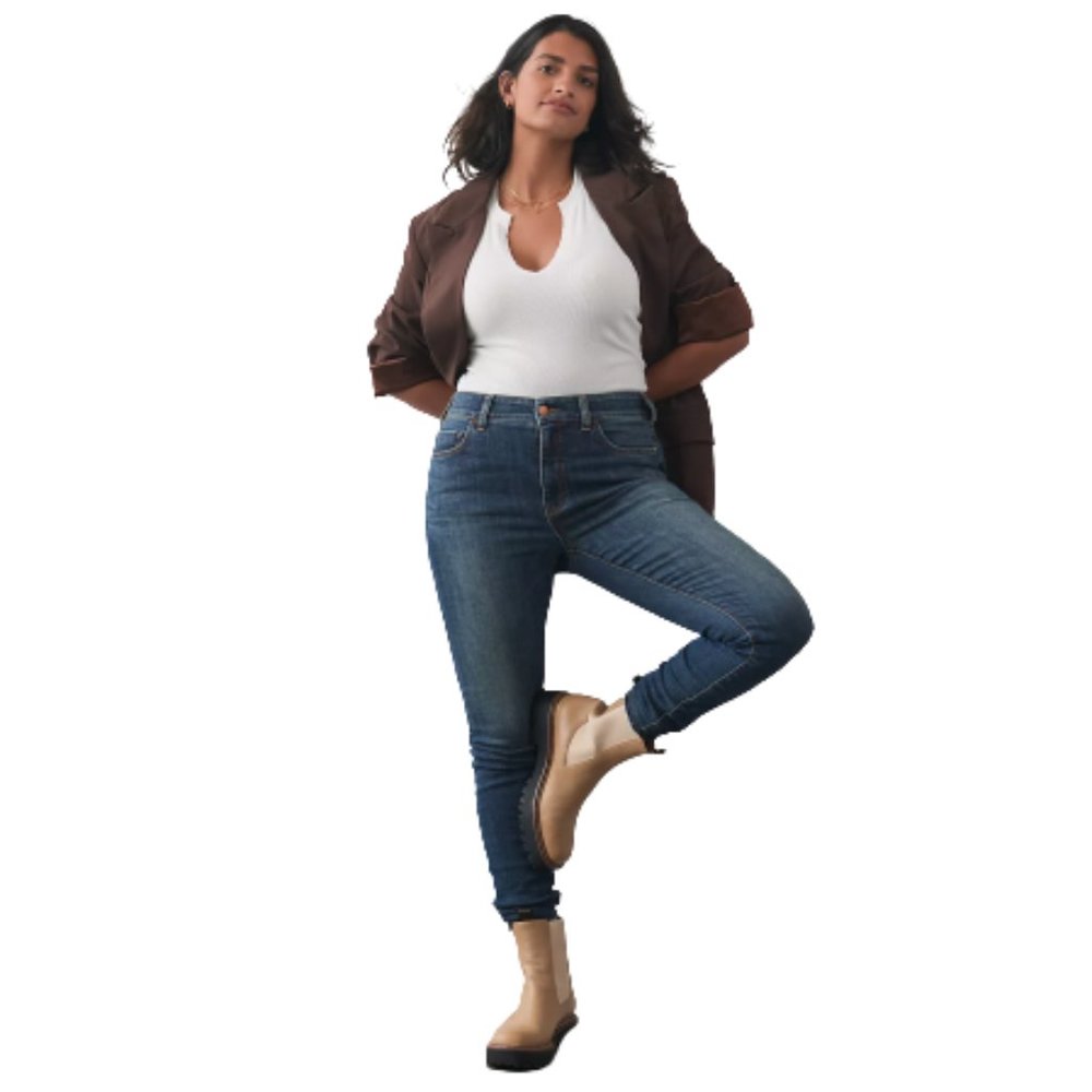 ANTHROPOLOGIE Pilcro High Rise Skinny Jeans